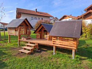 Neues Spielhäusl für unsere Kinder