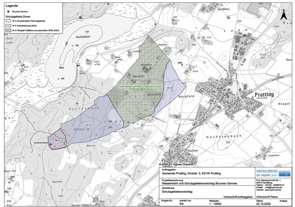 Wichtiger Schritt für die Zukunft: unser Wasserschutzgebiet wird demnächst festgesetzt