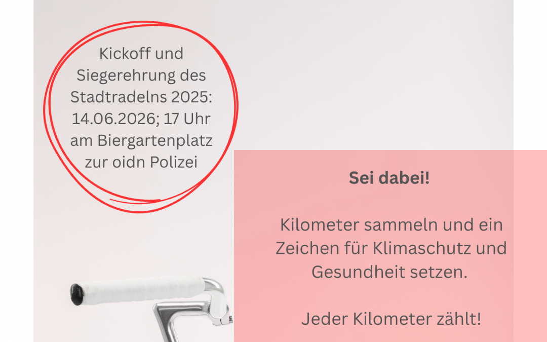 Stadtradeln 2026 vom 14.06.2026 bis 04.07.2026 – Prutting tritt in die Pedale!